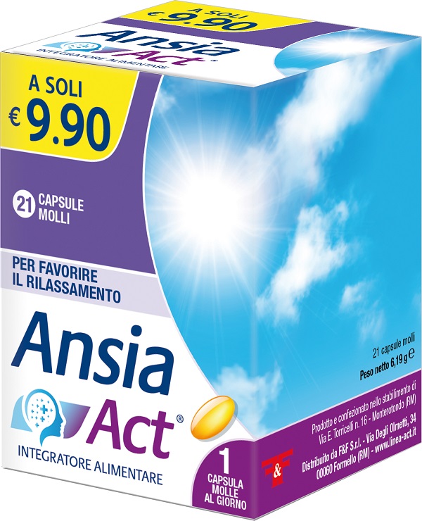 ANSIA ACT 21 CAPSULE MOLLI - Antica Farmacia Ferrari