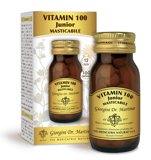 VITAMIN 100 JUNIOR 100 PASTIGLIE - Oltrefarma