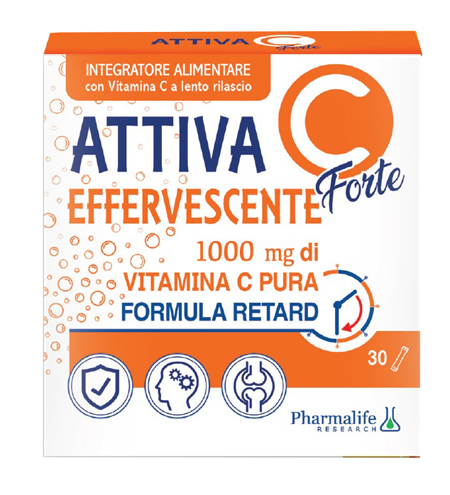 ATTIVA C FORTE EFFERVESCENTE 30 STICK - Oltrefarma