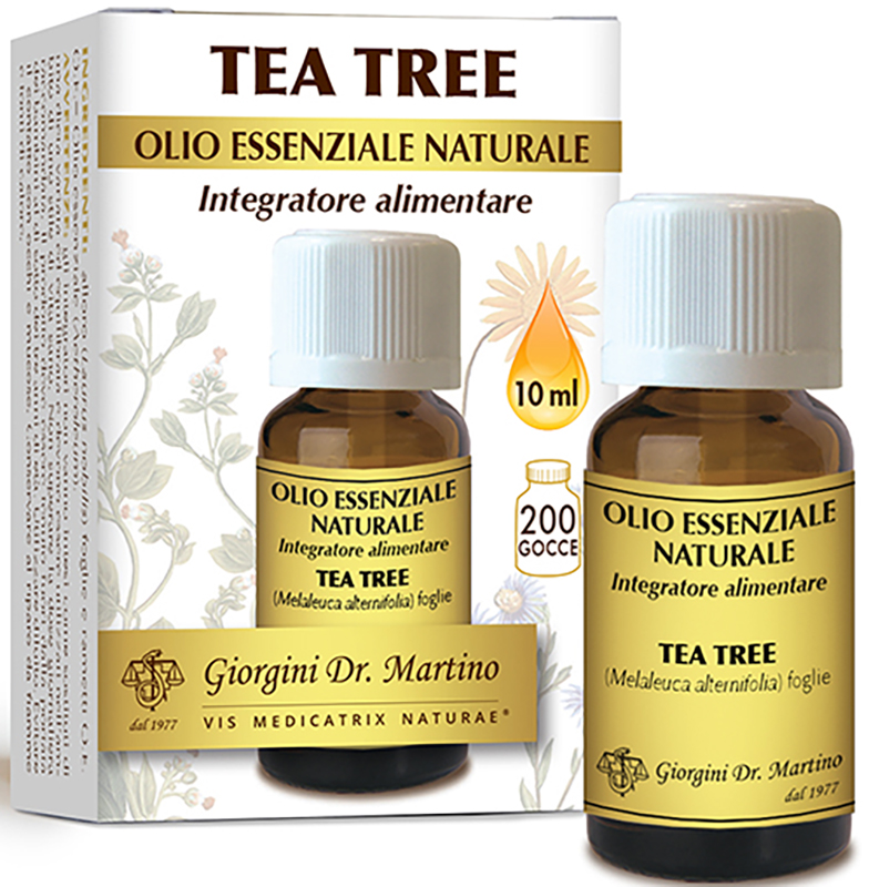 TEA TREE OLIO ESSENZIALE NATURALE 10 ML - Oltrefarma