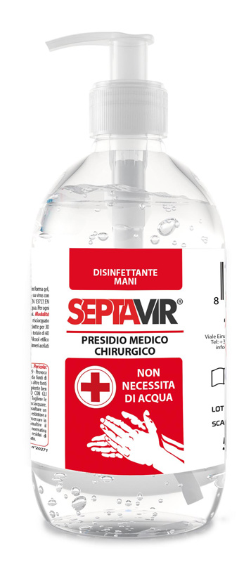 SEPTAVIR GEL MANI 500 ML - Oltrefarma