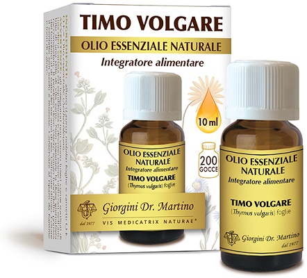 TIMO VOLGARE OLIO ESSENZIALE NATURALE 10 ML - Oltrefarma