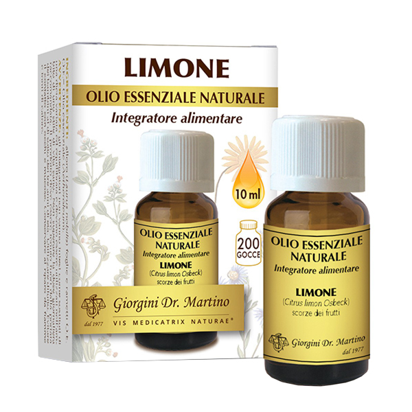 LIMONE OLIO ESSENZIALE NATURALE 10 ML - Oltrefarma
