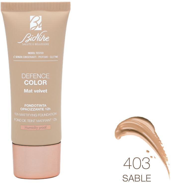 DEFENCE COLOR FONDOTINTA MAT VELVET 403 30 ML - Oltrefarma