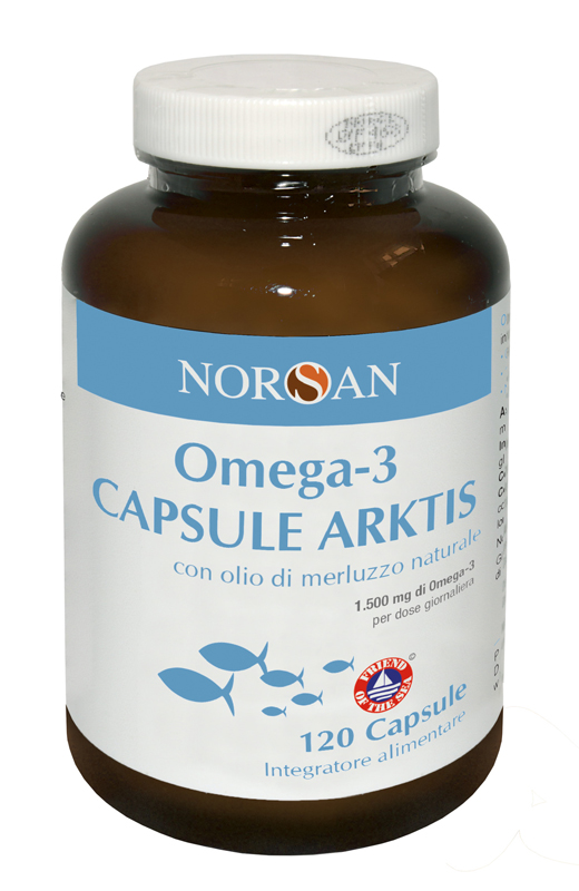 NORSAN OMEGA 3 ARKTIS 120 CAPSULE - Antica Farmacia Ferrari
