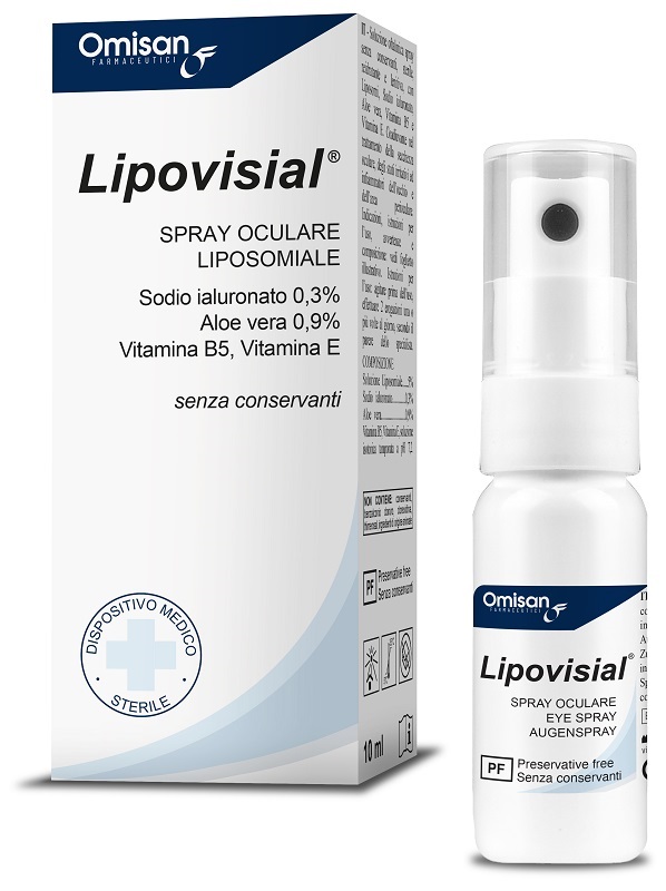 SPRAY OCULARE LIPOSOMIALE LIPOVISIAL 10 ML - Antica Farmacia Ferrari