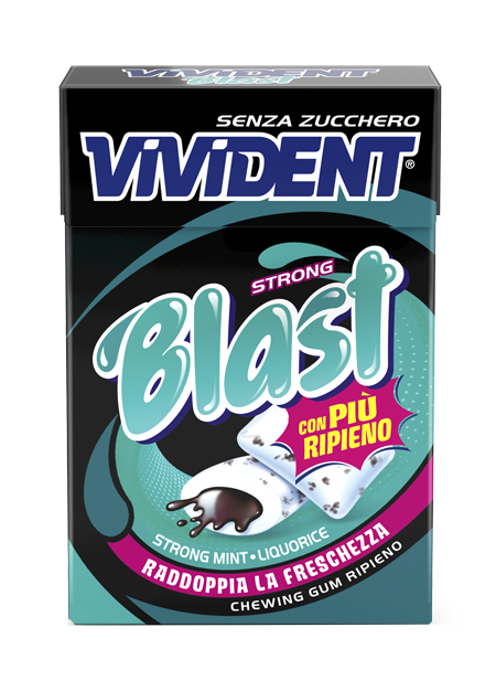 VIVIDENT BLAST LIQUORICE 30 G - Oltrefarma