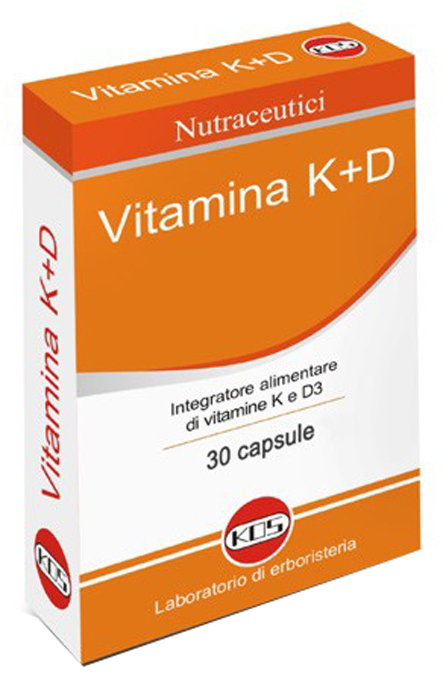 VITAMINA K+D VEGETALE 30 CAPSULE - Oltrefarma