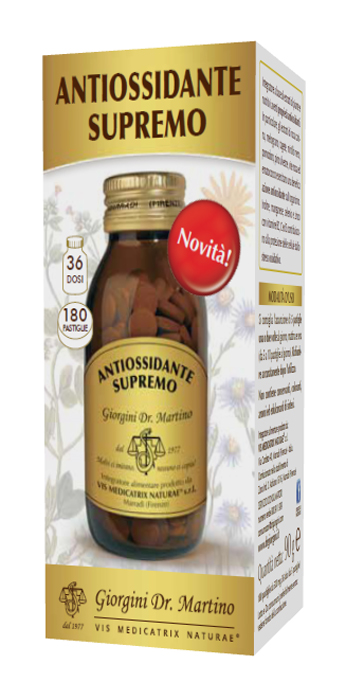 ANTIOSSIDANTE SUPREMO 180 PASTIGLIE - Oltrefarma