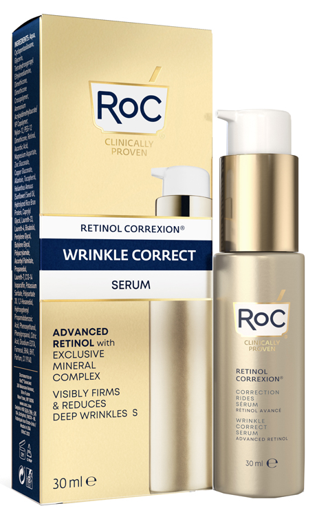 ROC RETINOL CORREXION WRINKLE CORRECT SIERO 30 ML - Oltrefarma
