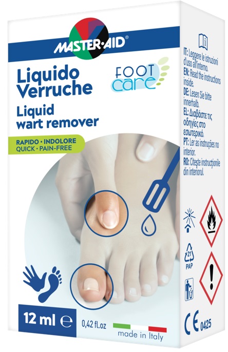 GEL VERRUCHE MASTER-AID FOOTCARE 12 ML E2 - Antica Farmacia Ferrari