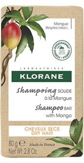 KLORANE SHAMPOO SOLIDO MANGO 80 G - Antica Farmacia Ferrari
