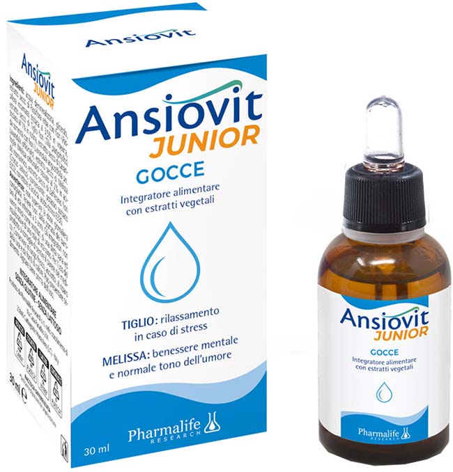 ANSIOVIT JUNIOR GOCCE 30 ML - Oltrefarma