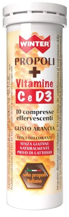 WINTER PROPOLI+VIT C/D3 10 COMPRESSE - Antica Farmacia Ferrari