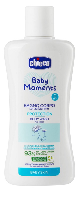 CHICCO BABY MOMENTS BAGNO CORPO SENZA LACRIME PROTECTION 200 ML - Oltrefarma