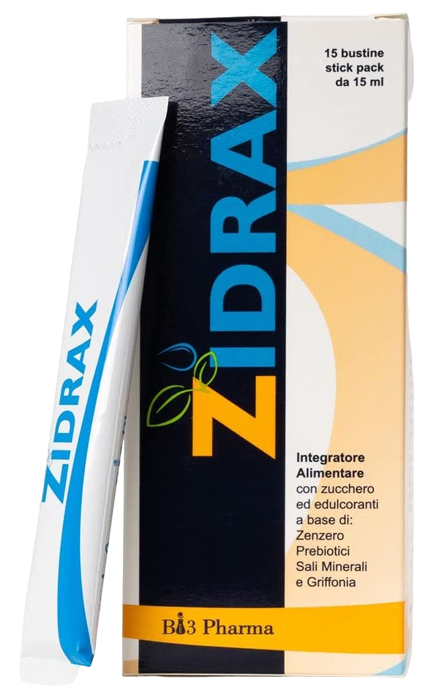 ZIDRAX 15 BUSTINE STICK PACK - Oltrefarma
