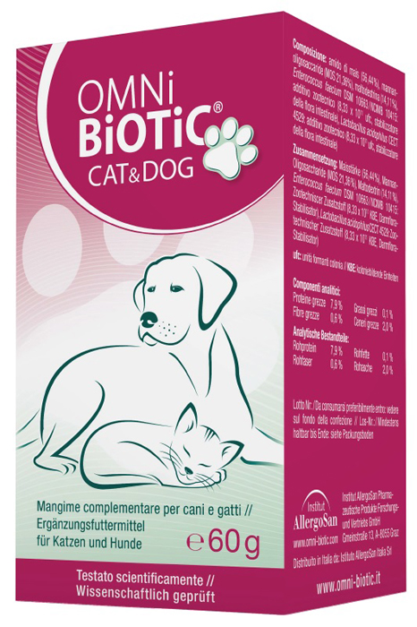 OMNI BIOTIC CAT&DOG BARATTOLO 60 G - Antica Farmacia Ferrari
