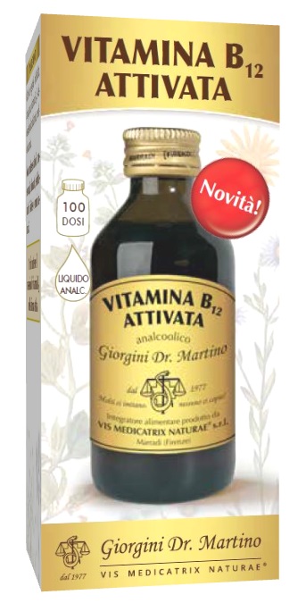 VITAMINA B12 ATTIVATA LIQUIDO 100 ML - Antica Farmacia Ferrari