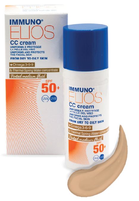 IMMUNO ELIOS CC CREAM SPF50+ TINTED MEDIUM 40 ML - Oltrefarma