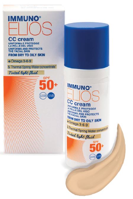 IMMUNO ELIOS CC CREAM SPF50+ TINTED LIGHT 40 ML - Oltrefarma