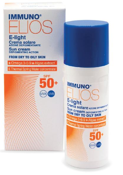 IMMUNO ELIOS CREAM E-LIGHT SPF50+ LIGHTENING 40 ML - Oltrefarma