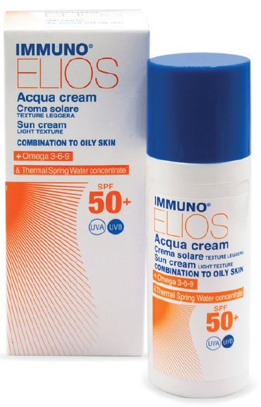 IMMUNO ELIOS ACQUA CREAM SPF50+ OILY SKIN 40 ML - Oltrefarma