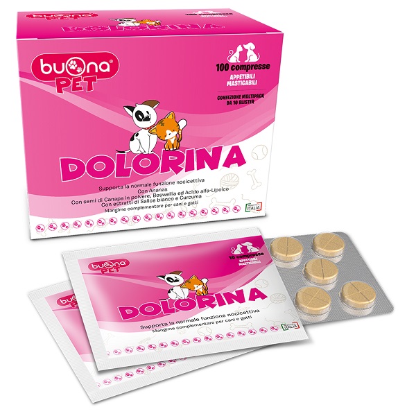 DOLORINA 100 COMPRESSE MASTICABILI - Oltrefarma