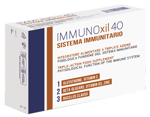 IMMUNOXIL 40 SISTEMA IMMUNITARIO 40 COMPRESSE MASTICABILI - Oltrefarma