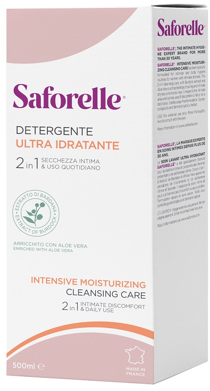 SAFORELLE DETERGENTE ULTRA IDRATANTE 500 ML - Oltrefarma