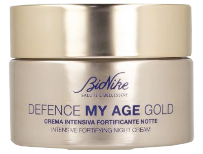 DEFENCE MY AGE GOLD CREMA INTENSIVA FORTIFICANTE NOTTE 50 ML - Oltrefarma
