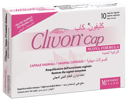 CLIVON CAP NUOVA FORMULA 10 CAPSULE VAGINALI - Oltrefarma