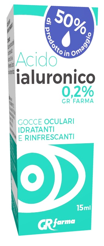 GOCCE OCULARI IDRATANTI RINFRESCANTI ACIDO IALURONICO 15 ML - Antica Farmacia Ferrari
