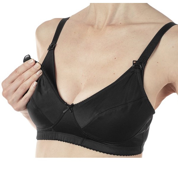 MAMMY REGGISENO MICROFIBRA ALLATTAMENTO BLACK 5C - Oltrefarma