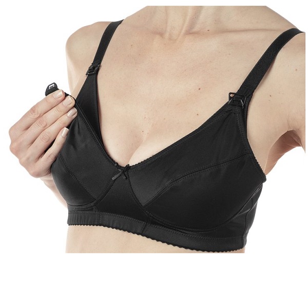 MAMMY REGGISENO MICROFIBRA ALLATTAMENTO BLACK 6C - Antica Farmacia Ferrari