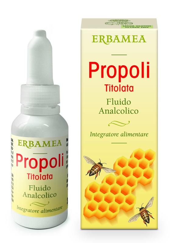 PROPOLI TITOLATA FLUIDO ANALCOLICO 30 ML - Antica Farmacia Ferrari