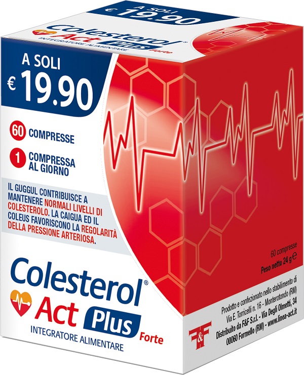 COLESTEROL ACT PLUS FORTE 60 COMPRESSE - Antica Farmacia Ferrari