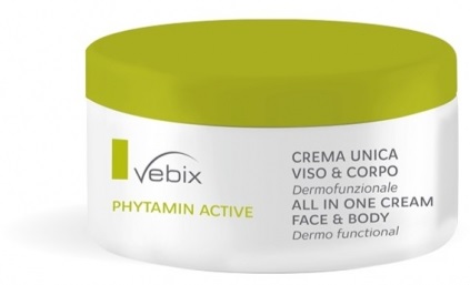 VEBIX PHYTAMIN E CREMA UNICA DERNOFUNSIONALE VISO E CORPO 300 ML - Oltrefarma