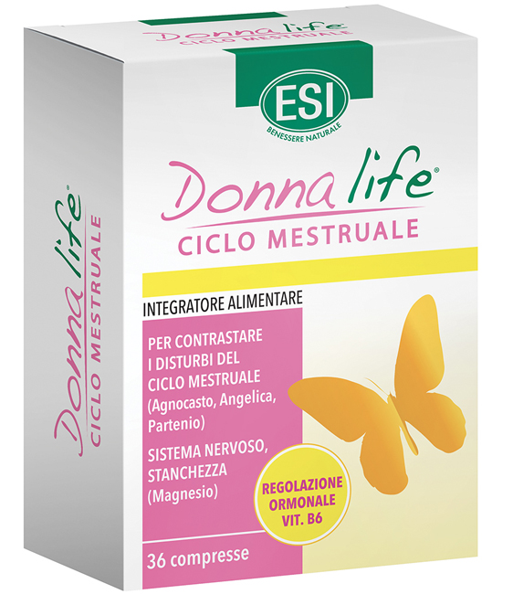 ESI DONNA LIFE CICLO MESTRUALE 36 COMPRESSE - Oltrefarma