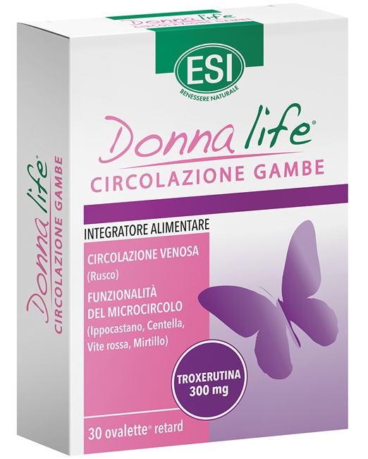 ESI DONNA LIFE CIRCOLAZIONE GAMBE 30 OVALETTE - Oltrefarma