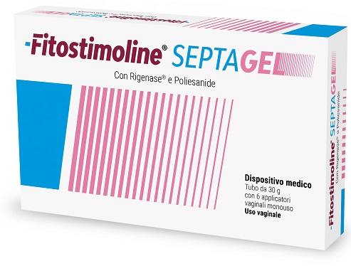 GEL VAGINALE FITOSTIMOLINE SEPTAGEL 30 G CON 6 APPLICATORI MONOUSO - Antica Farmacia Ferrari