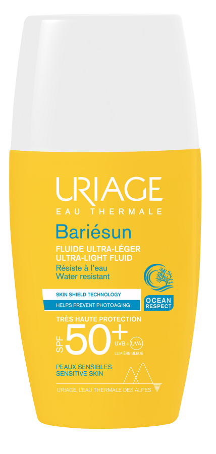 URIAGE EAU THERMALE BARIESUN FLUIDO ULTRA LEGGERO SPF 50+ 30 ML - Oltrefarma