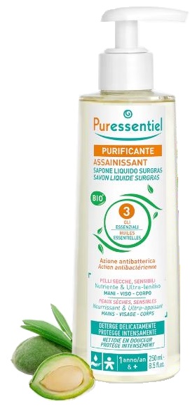 PURESSENTIEL SAPONE SURGRAS 250 ML - Oltrefarma