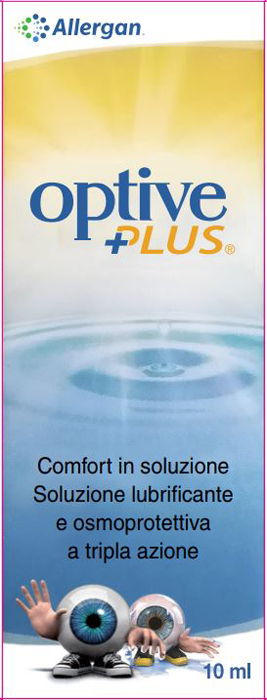 OPTIVE PLUS SOLUZIONE OFTALMICA 10 ML - Oltrefarma
