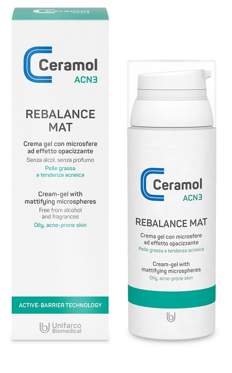 CERAMOL ACN3 REBALANCE MAT 50 ML - Antica Farmacia Ferrari