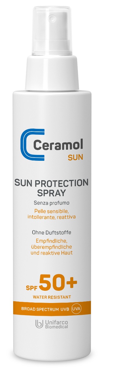 CERAMOL SUN PROTECTION SPRAY SPF50+ 150 ML - Antica Farmacia Ferrari