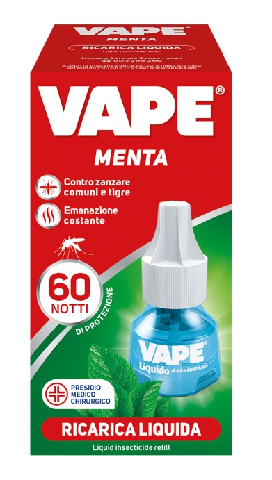 VAPE MENTA RICARICA LIQUIDA 480 ORE 36 ML - Antica Farmacia Ferrari