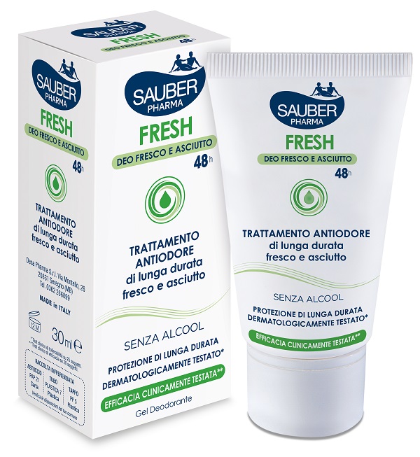 SAUBER FRESH DEODORANTE GEL ASTUCCIO 30 ML - Oltrefarma