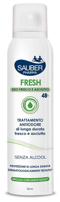 SAUBER FRESH DEODORANTE SPRAY 150 ML - Oltrefarma