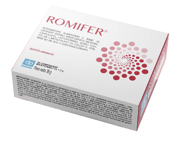 ROMIFER 30 COMPRESSE MASTICABILI - Antica Farmacia Ferrari