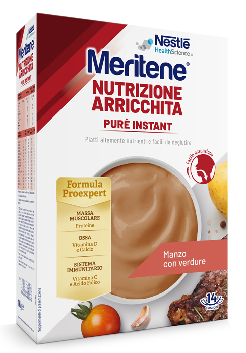 MERITENE PURE' INSTANT MANZO CON VERDURE 1 KG - Oltrefarma